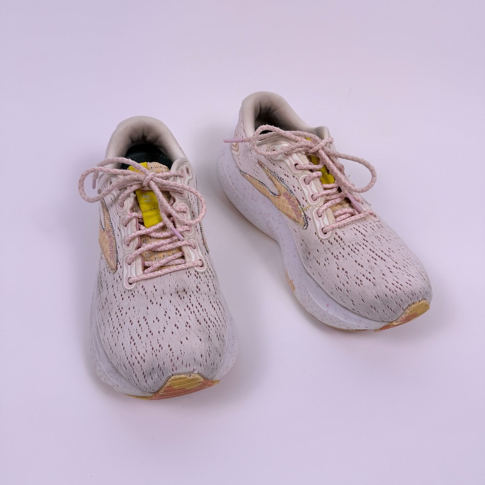 Brooks Glycerin 21 Running Shoes Women 8 Pink Cream Ice Cream Sprinkles Trainers